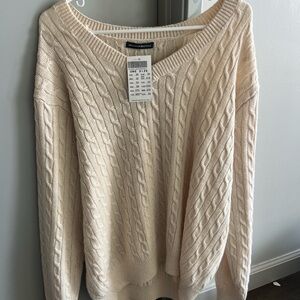 Brandy Melville cableknit sweater